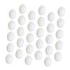 BESPORTBLE 30pcs Simulation Pigeon Eggs Solid Decorative Eggs for Crafting Incubation Props Bird Breeding and Home Decor Smooth and Design for Easy Storage and Use view 1