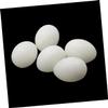 BESPORTBLE 30pcs Simulation Pigeon Eggs Solid Decorative Eggs for Crafting Incubation Props Bird Breeding and Home Decor Smooth and Design for Easy Storage and Use view 3