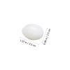 BESPORTBLE 30pcs Simulation Pigeon Eggs Solid Decorative Eggs for Crafting Incubation Props Bird Breeding and Home Decor Smooth and Design for Easy Storage and Use view 4