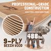 NUTTY TOYS Montessori Wooden Wobble Board for Kids & Adults -100% Natural Wood Balance Board, Waldorf Toddler Balancing Toy, Unique Boy Girl Open Ended Toy Best Valentines Day & Easter Gifts Idea 2026 view 4