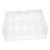 BUTIFULSIC Chip Organizer Case Acrylic Chip Rack Storage Box Smooth Surface Flat Base view 1