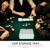 HOODANCOS Poker Chips Organizer Case Acrylic Storage Box Cover for Chips for Collectors and Tournaments Dustproof Design for Easy Organization view 4