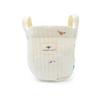 Mommee Bee Storage Basket Oliver Dinosaur l Bag Handmade Embroidery Lightweight & Eco-Friendly view 1