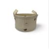 Mommee Bee Storage Basket Snuggle Bear l Bag Handmade Embroidery Lightweight & Eco-Friendly view 3