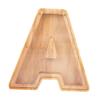 Abaodam Decorative Wooden Letter Piggy Bank Creative Alphabet Storage Box for Boys and Girls Unique Fashionable Money Box for Birthdays and Festivals view 1