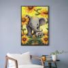 1000 PCS Jigsaw Puzzle for Adults Personalized Picture Puzzle Mother and Baby Elephant Sunflowers Customized Wooden Puzzle for Family, Birthday, Wedding, Game Nights Gifts view 4