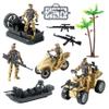 Wbzle Military Soldier Men Action Figures, 11PCS US Army Soldier Plastic Figure Set Military Base Playset Vehicles Play Combat Toys, Army Toy Set for Kids Boys Age 3 4 5 6+ view 1