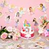 Affrolling 4 Pcs Fairy Party Banner, Fairy First Birthday Party Decorations, Flower Hanging Banners Cutout for Fairies Tale Floral Garden Tea Wonderland Baby Shower Supplies view 3