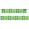 Frog Birthday Banners Frog Happy Birthday Banner Frogs Party Banner Frogs Themed Birthday Decorations for Green Baby Shower Decor view 2