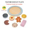 Mentari Toys - Teatime Biscuit Plate - 8pc Wooden Biscuit Set with Plate - Pretend Play Kitchen Accessories - Encourage Role Play and Develop Social Skills - Gift for Toddlers - Age 3+ view 2
