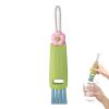 3 in 1 Cup Lid Cleaning Brush | Multifunctional Cleaning Brush Portable Cup Lid Cleaner with Brush | Cup Lid Gaps Cleaning Brush | Crevice Cleaning Brush for Bottle Gaps Tight Spaces Cup view 1