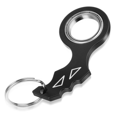Tyqour Spinner Keychain Fidget Keychain for Adults Portable Keyring Spinner Toy for Teens Adults