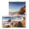 1000 PCS Jigsaw Puzzle for Adults Personalized Picture Puzzle Beach Malibu Customized Wooden Puzzle for Family, Birthday, Wedding, Game Nights Gifts view 2