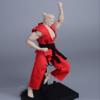 1/12 Scale Male Clothes,Male Coat Pant Combat Suit Judo Attire Clothing for 6inch Soldier Action Figure Body (Red) view 2