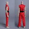 1/12 Scale Male Clothes,Male Coat Pant Combat Suit Judo Attire Clothing for 6inch Soldier Action Figure Body (Red) view 3