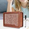 Cash Vault Wooden Savings Box Wooden Cash Saver Money Saving Box with Money Target and Numbers (3000) view 3