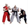 1/12 Scale Male Clothes,Male Coat Pant Combat Suit Judo Attire Clothing for 6inch Soldier Action Figure Body (Dark Blue) view 2
