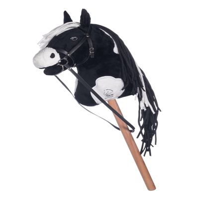 HKM Hobby Horse-Black/White