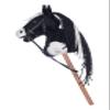 HKM Hobby Horse-Black/White view 2