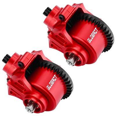 GLOBACT Steel Gear F/R Transmission Module Set 37T Main Gear for 1/10 ARRMA Vorteks Granite Big Rock Senton Kraton Outcast 1/8 Infraction Typhon Mojave Upgrade Parts Replace ARRMA ARA311156 (2PCS)