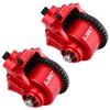 GLOBACT Steel Gear F/R Transmission Module Set 37T Main Gear for 1/10 ARRMA Vorteks Granite Big Rock Senton Kraton Outcast 1/8 Infraction Typhon Mojave Upgrade Parts Replace ARRMA ARA311156 (2PCS) view 1