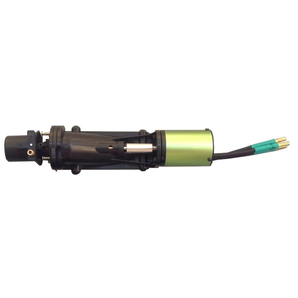 RC Boat Accessories Water Jet Propeller Pump Jet Jet Propeller Ship Model Slurry Jet Hole 25mm(Injector+3650 brushless Motor)
