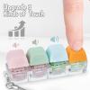 Byhoo Keyboard Fidget,3 Kinds of Touch Keyboard Fidget Toy,Color Fidget Keyboard,Linear Clicky Keychain,Keyboard Clicker Fidget to Relieve Stress view 2