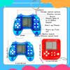 12 Pcs Video Game Keychain Mini Video Game Multicolors Handheld Games Key Chain for School Birthday Party Favor Supplies (Color Style 1) view 2