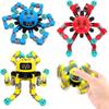 ASIOWELY Transformable Fidget Spinner Toys for Kids and Adults,3 PCS Sensory Toy for Boys Girl ADHD Stress Relief,Valentines Day Gifts for Teens Fingertip Gyros Birthdays Easter Basket Stuffers Travel view 1