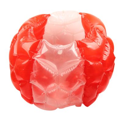 WOOXGEHM Inflatable Bumper Ball, Streamlined, No Protrusions, Good Buffering, Safe Inflatable Body Bubble Ball for Family Gathering, Game, Picnic, Barbecue, Birthday Party(Red)