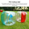 WOOXGEHM Inflatable Bumper Ball, Streamlined, No Protrusions, Good Buffering, Safe Inflatable Body Bubble Ball for Family Gathering, Game, Picnic, Barbecue, Birthday Party(Red) view 2