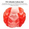 WOOXGEHM Inflatable Bumper Ball, Streamlined, No Protrusions, Good Buffering, Safe Inflatable Body Bubble Ball for Family Gathering, Game, Picnic, Barbecue, Birthday Party(Red) view 3