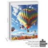 1000 PCS Jigsaw Puzzle for Adults Personalized Picture Puzzle Colorful Hot Air Balloon Customized Wooden Puzzle for Family, Birthday, Wedding, Game Nights Gifts view 3