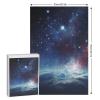 1000 PCS Jigsaw Puzzle for Adults Personalized Picture Puzzle Night Sky Outer Space Customized Wooden Puzzle for Family, Birthday, Wedding, Game Nights Gifts view 2