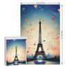 1000 PCS Jigsaw Puzzle for Adults Personalized Picture Puzzle Paris Pattern Customized Wooden Puzzle for Family, Birthday, Wedding, Game Nights Gifts view 2