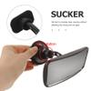 iplusmile Universal Baby Mirror for Car, Automotive Interior Rearview Baby Mirror, 360 Degrees Adjustable Convex for Viewing Rear Passengers view 3