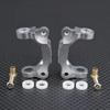 GPM Racing Aluminum Bearing C-Hub w/ 5X8 Bushing Silver : 1/10 Tamiya TA01 view 1