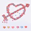 300PCS Mini Cute Pencil Erasers for Kids,Heart-Shaped Erasers Bulk for Valentine's Day Gift Back to School Gift (Heart-Shaped, Small) view 1