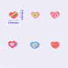 300PCS Mini Cute Pencil Erasers for Kids,Heart-Shaped Erasers Bulk for Valentine's Day Gift Back to School Gift (Heart-Shaped, Small) view 2