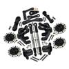 GPM Alum Combo Set A (Hex + Brake Disk + Fr Knuckles + Tie Rod) Black for Baja Rey view 1
