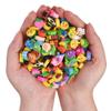 300PCS Mini Cute Pencil Erasers for Kids,Animals and Fruits Erasers Bulk for Back to School Gift(Animals and Fruits, Small) view 1