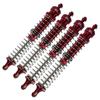 GPM Aluminum Combo Set C (Front + Rear Spring Dampers) Red for Axial RBX10 view 1