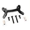 GPM Aluminum Front Shock Tower w/Alum Collars & Screws Black : Tamiya DF-02 view 1