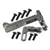GPM Aluminum Adjustable Servo Mount Silver for All 1/14 Tamiya Trucks Series view 1