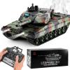BESTYMXY Remote Control Tank, Henglong German Leopard 2A6 Main Battle Tank, 1/16 2.4ghz RC Tanks That Shoots, RC Tanks Vehicles Model with Sound & Light for Ages 14+ view 1