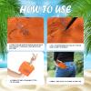 2 Pack Arm Floaties for Kids and Adults- Inflatable Floaties for Kids 6-12yrs, Blow up Water Wings for Toddlers, Swimming Arm Pool Floats for Children and Adults 30-150LBS(Blue and Pink) view 2