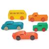 Mentari Toys - Colourful Car Assortment - 5pc Chunky Wooden Toy Car Set with Cut-Out Windows - Earth-Friendly and Imagination Fueled Play - Develop Motor Skills and Creativity - Age 18m+ view 1