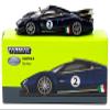 Tarmac Works Huayra R #2 Blu Avio Blue Metallic with Black Top Global64 Series 1/64 Diecast Model T64G-TL035-BL view 3