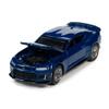 2018 Chevy ZL1 Hyper Blue Metallic Modern Muscle Limited Edition to 13000 Pieces Worldwide 1/64 Diecast Model Car by Auto World 64302-AWSP059A view 1