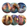 GLORILIGHT HD Disc Set Heroes of The Faith for Girls, Girl Heroes from The Bible, Project Bible Verses on Walls or Ceilings, Includes 6 Interchangeable Discs, Help Children Live by The Truth of God view 2